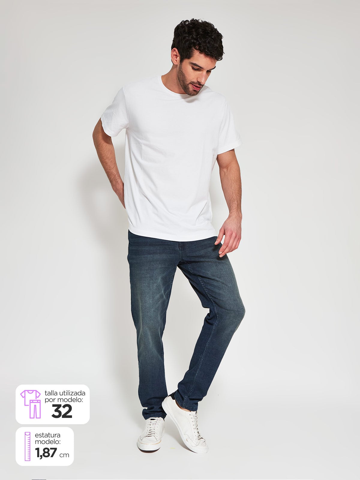 JEANS ALGODÓN SKINNY HOMBRE MARQUIS - 1
