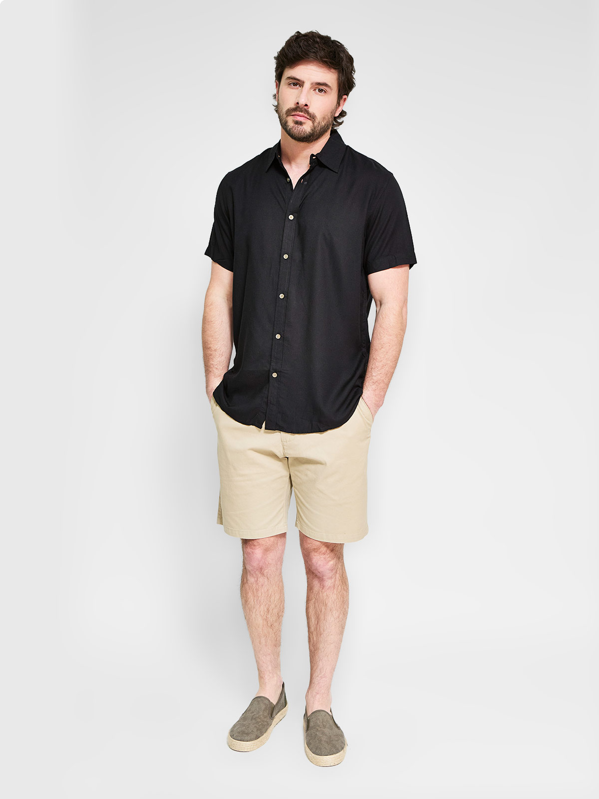 CAMISA MANGA CORTA HOMBRE KENNETH STEVENS - 4