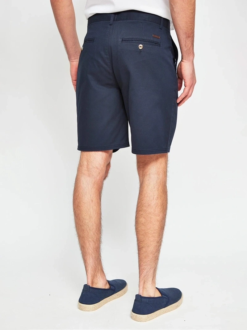 SHORTS ALGODÓN HOMBRE KENNETH STEVENS AZUL MARINO - 2