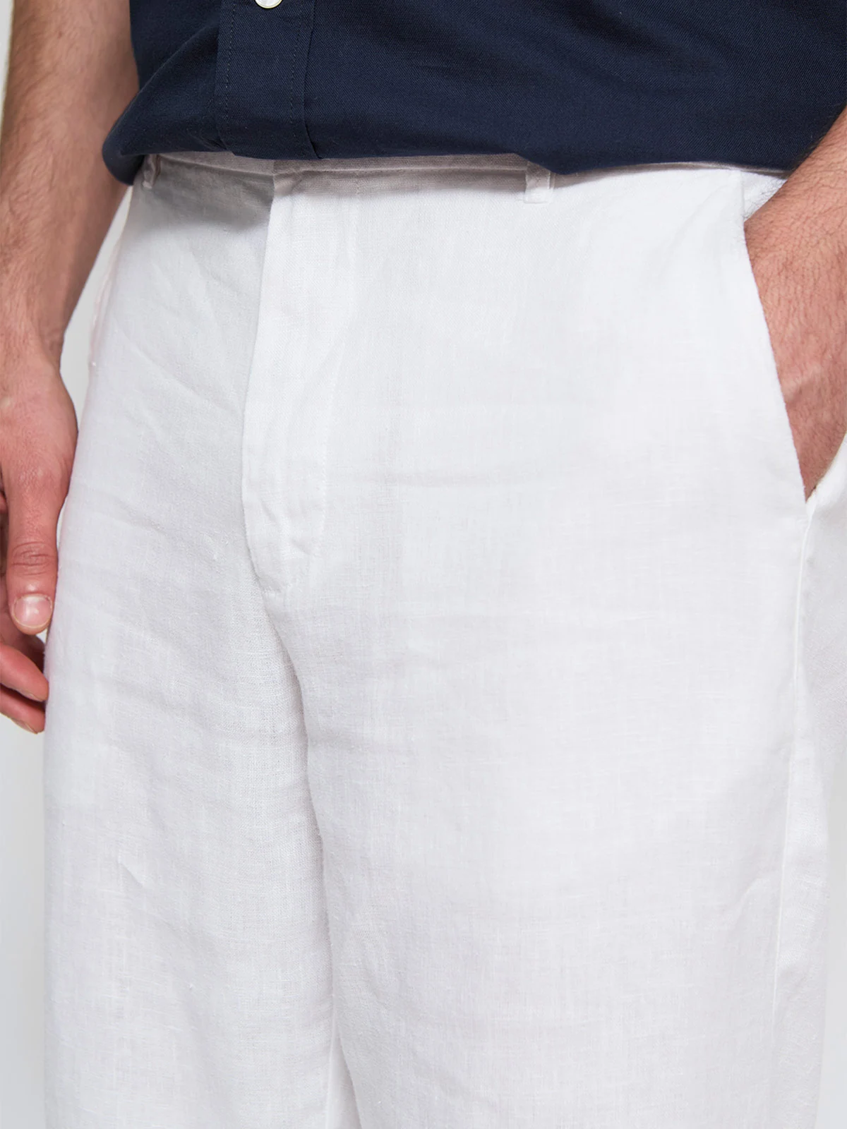 PANTALON LINO HOMBRE CACHAREL - 4
