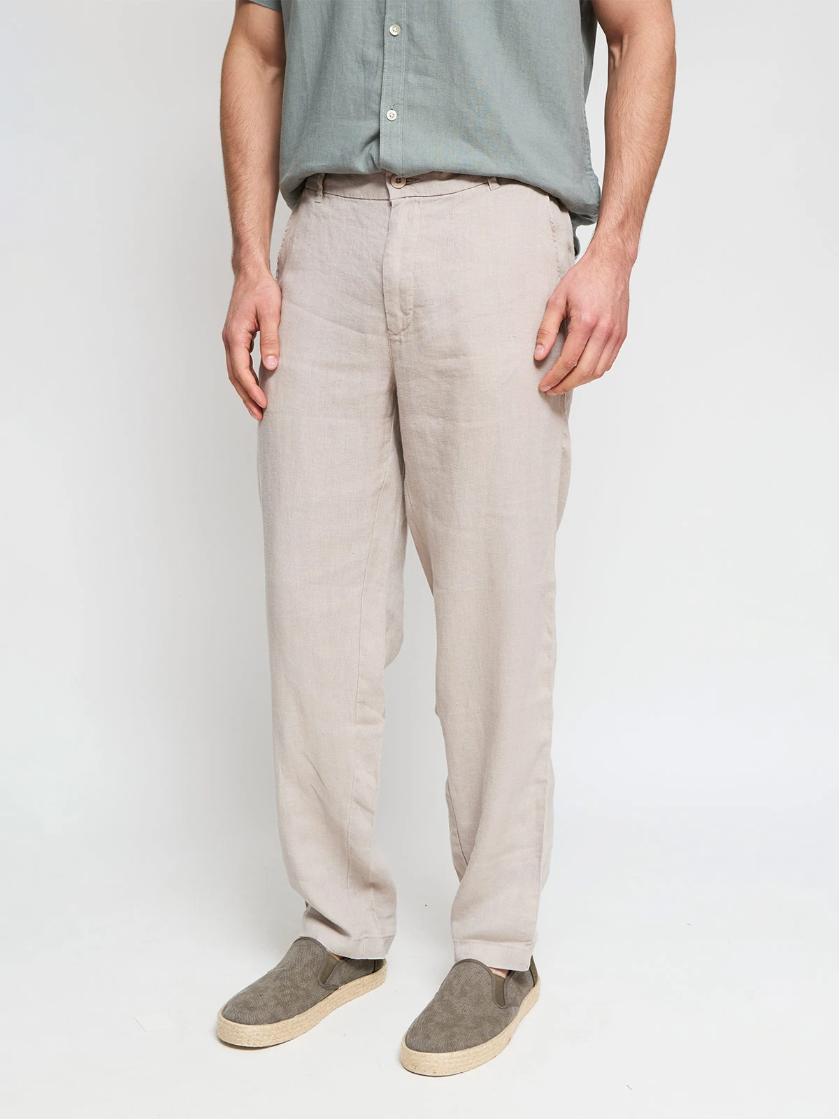PANTALON LINO HOMBRE CACHAREL - 2