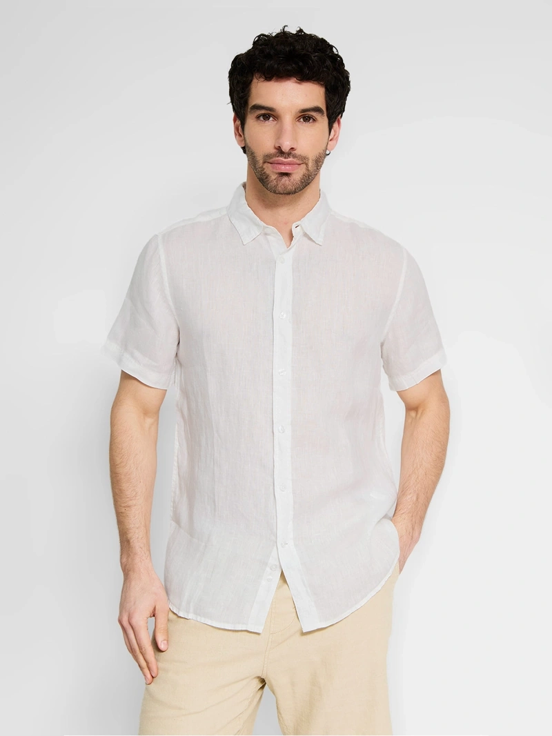 CAMISA MANGA LARGA LINO HOMBRE CACHAREL ELAIN - 3