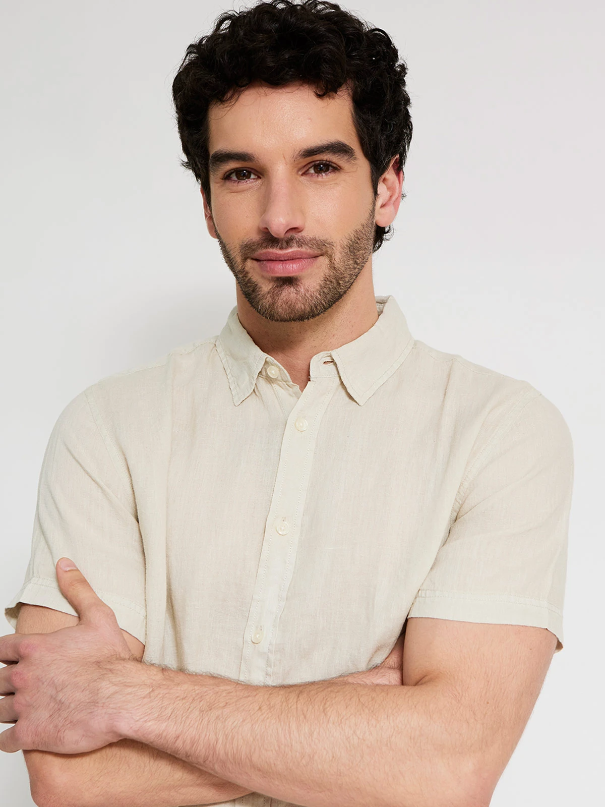 CAMISA MANGA LARGA LINO HOMBRE CACHAREL ELAIN - 3