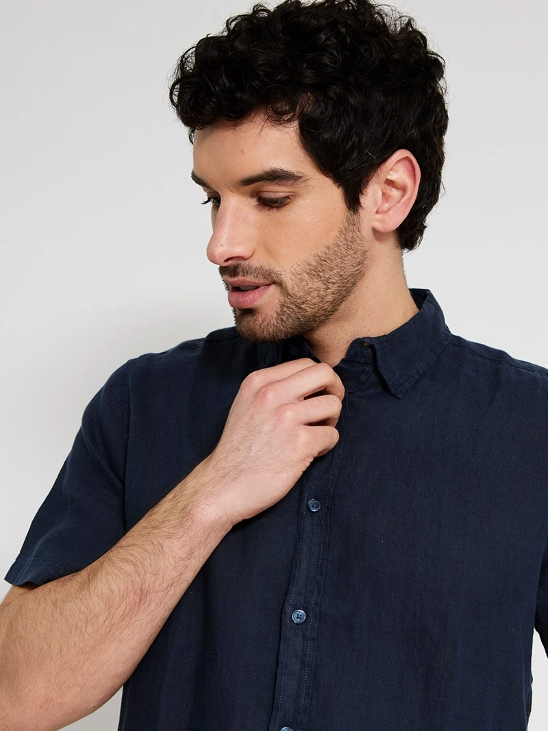 CAMISA MANGA LARGA LINO HOMBRE CACHAREL ELAIN - 3