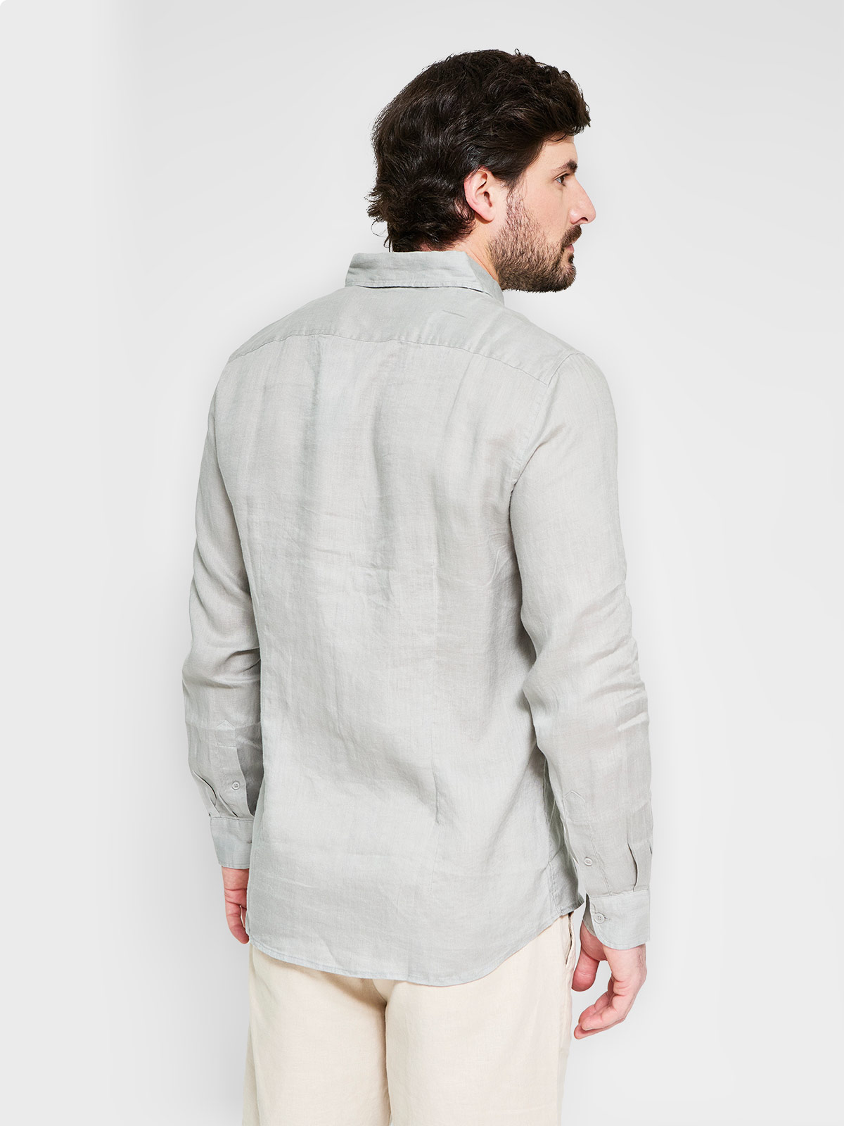 CAMISA MANGA LARGA LINO HOMBRE CACHAREL - 2