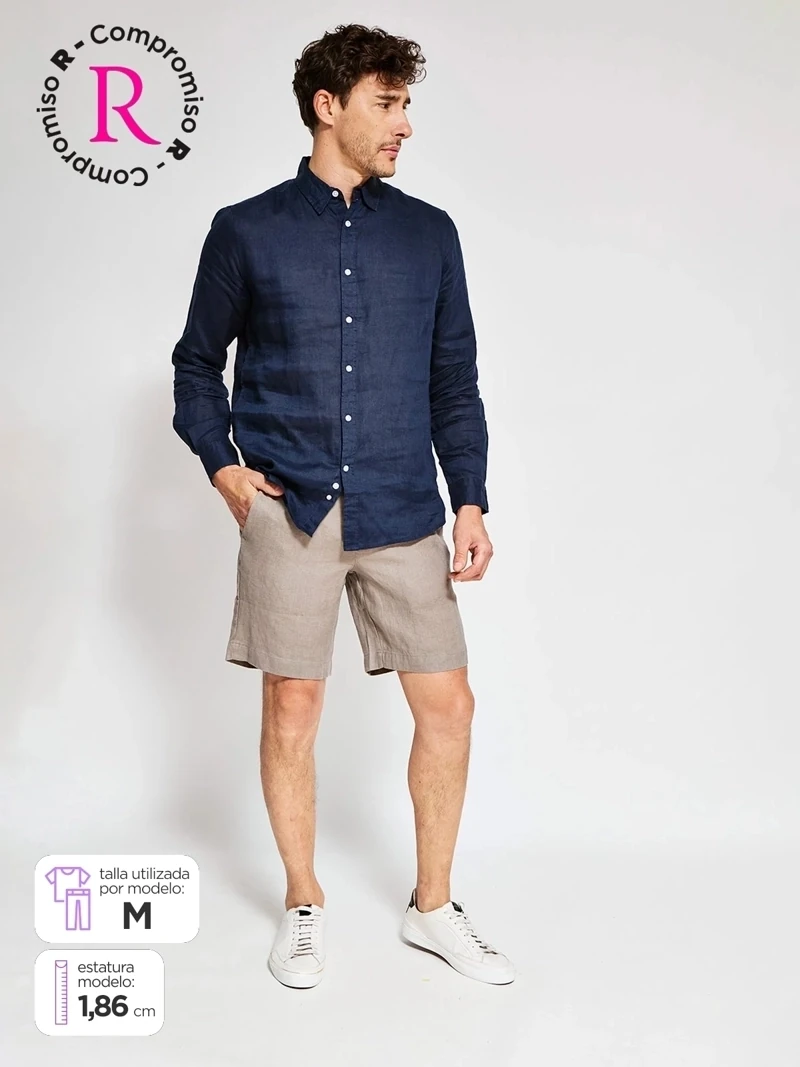 SHORT LINO HOMBRE CACHAREL - 1