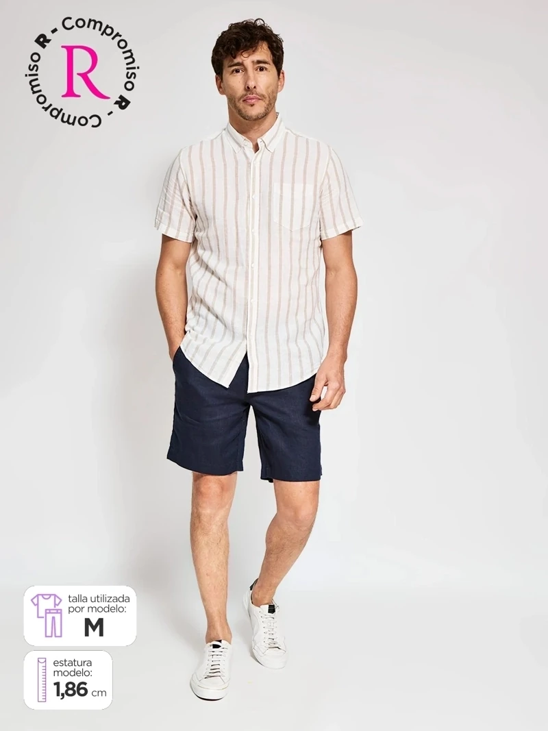 SHORT LINO HOMBRE CACHAREL - 1