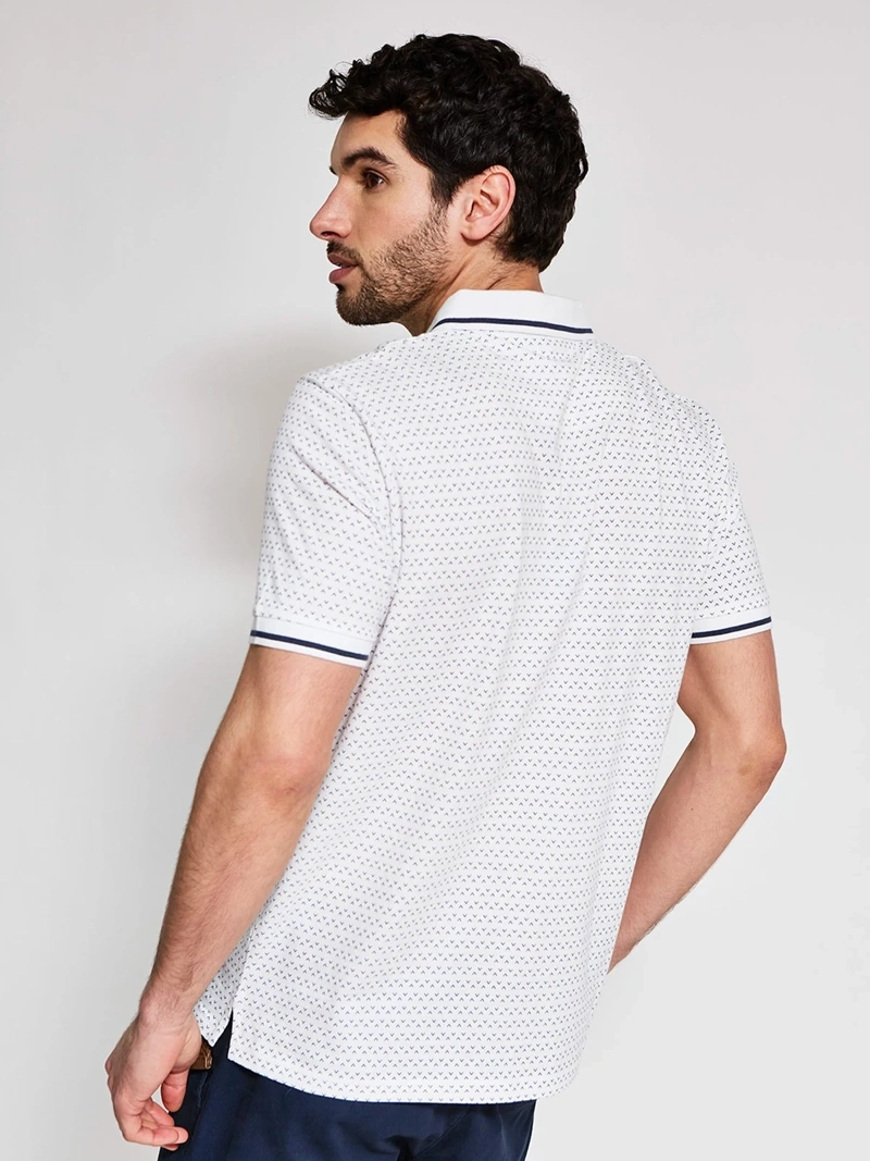 POLO MANGA CORTA ALGODÓN HOMBRE KENNETH STEVENS - 2