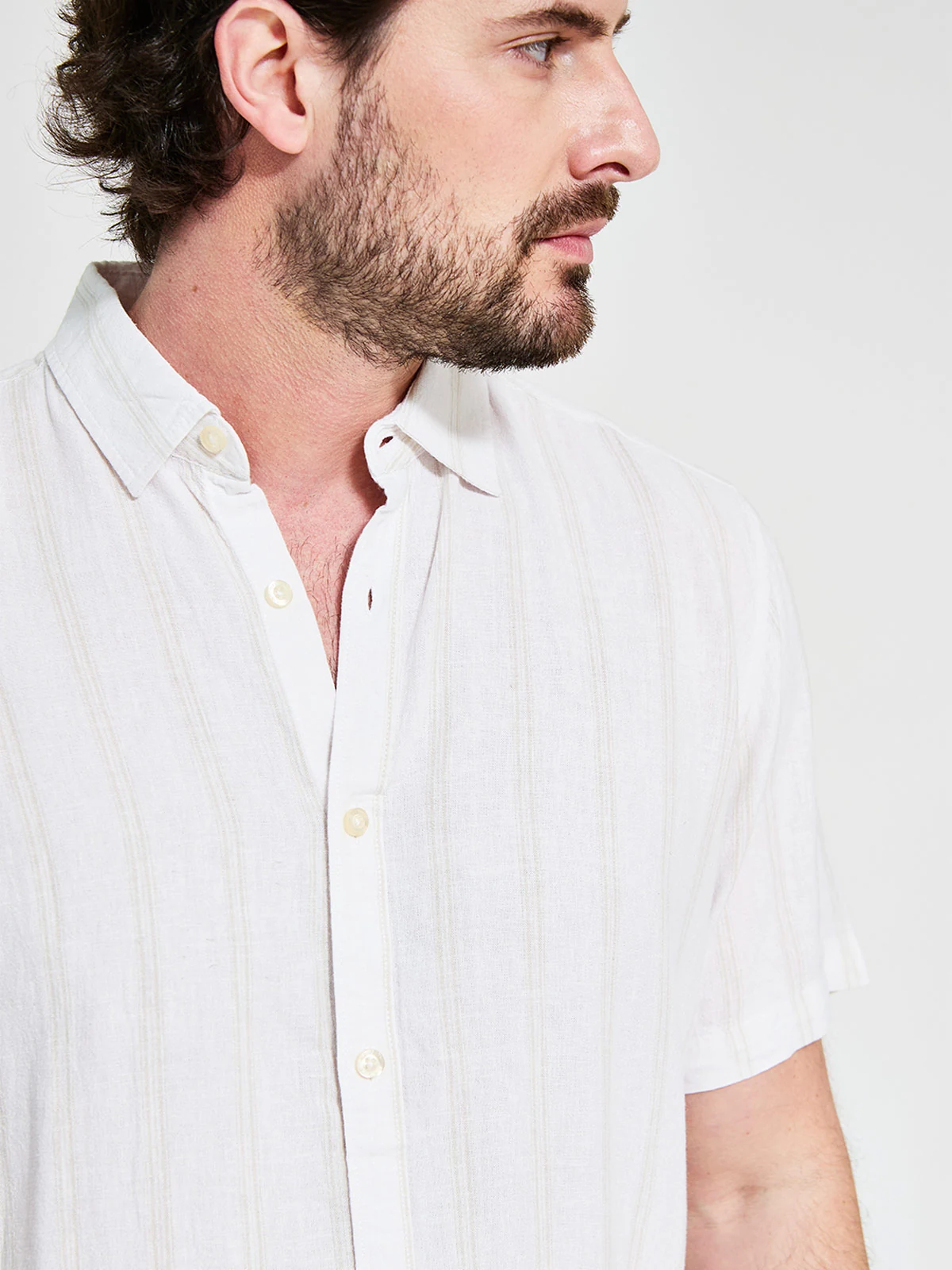 CAMISA MANGA CORTA ALGODÓN HOMBRE NAVIGATA - 3