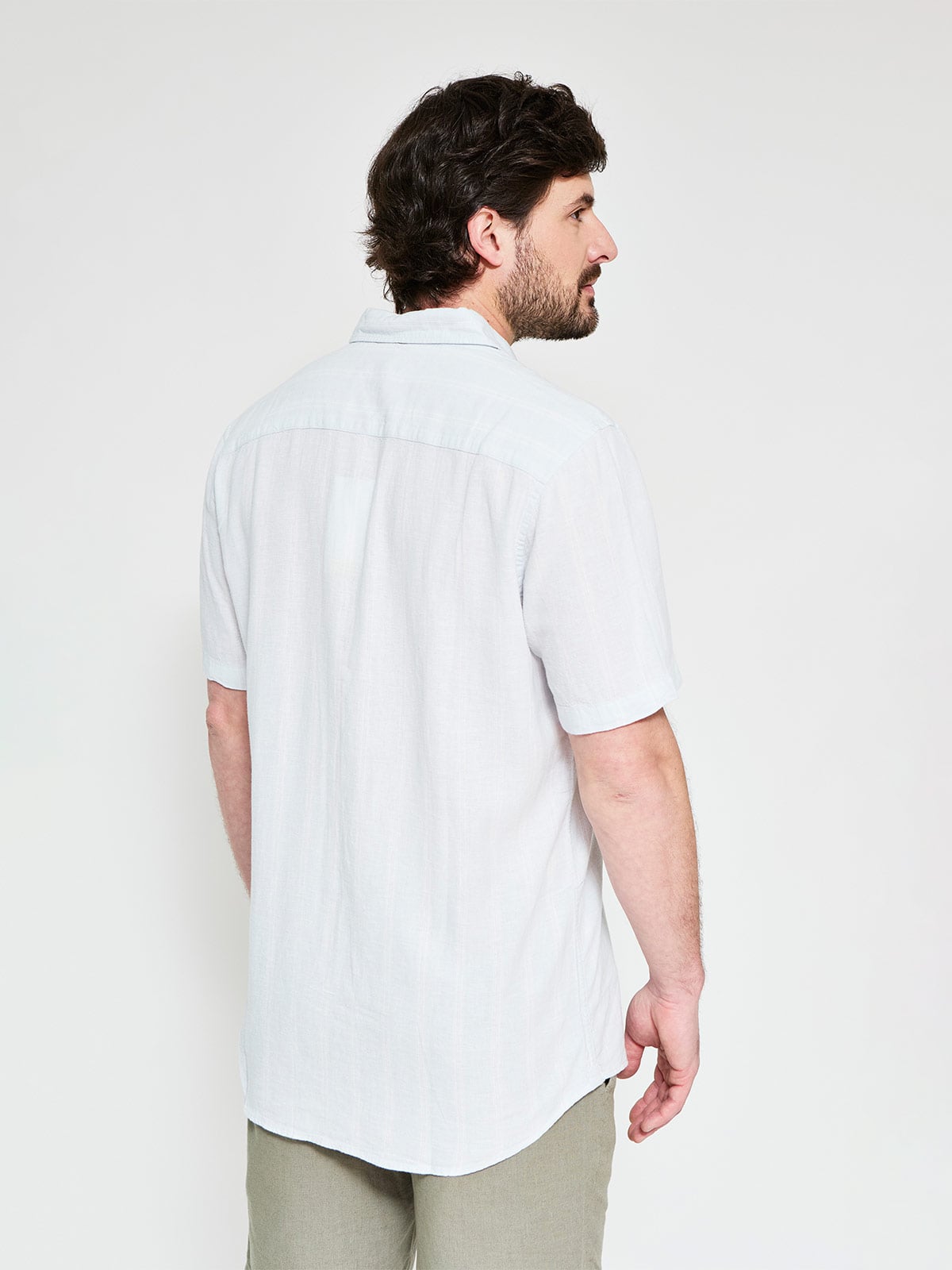 CAMISA MANGA CORTA ALGODÓN HOMBRE NAVIGATA - 2
