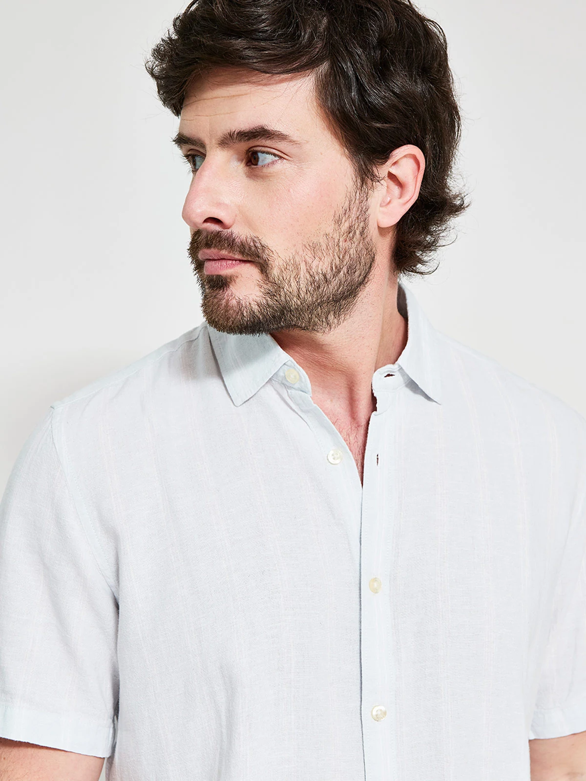 CAMISA MANGA CORTA ALGODÓN HOMBRE NAVIGATA - 3