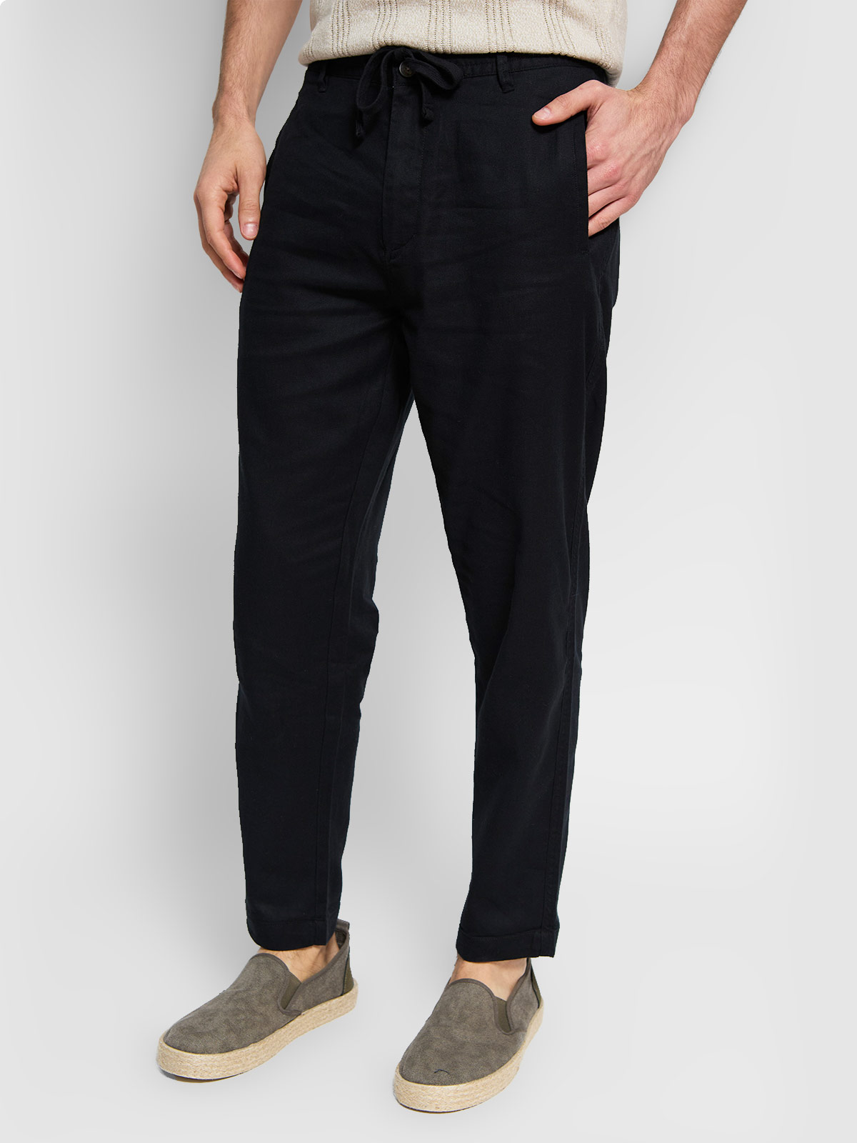 PANTALON ALGODÓN LINO HOMBRE MARQUIS FORMAL - 2