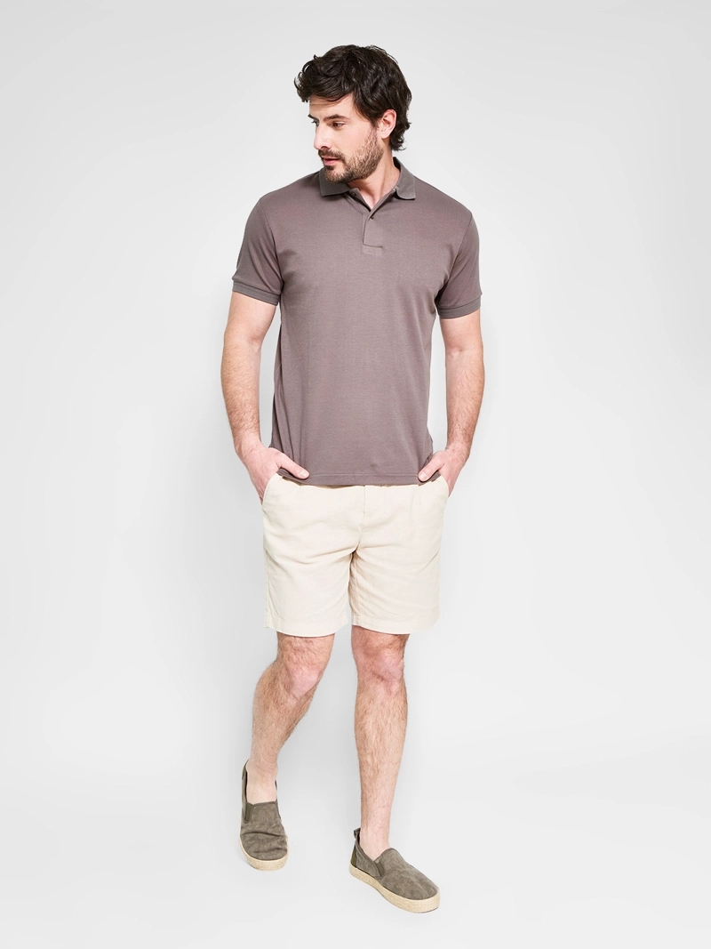 POLO MANGA CORTA ALGODON HOMBRE CACHAREL - 4
