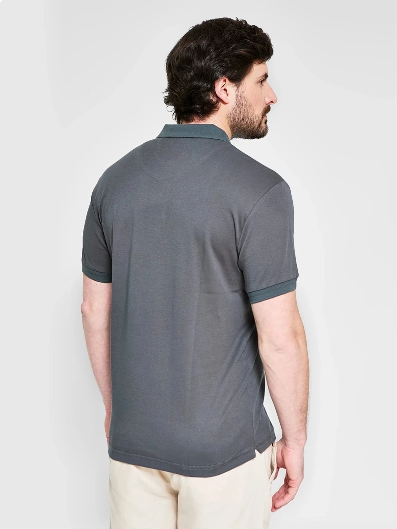 POLO MANGA CORTA ALGODON HOMBRE CACHAREL - 2