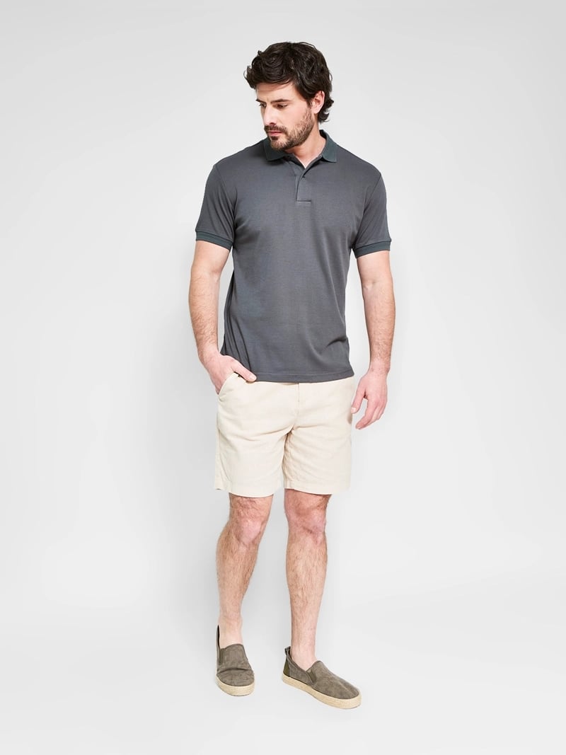 POLO MANGA CORTA ALGODON HOMBRE CACHAREL - 4