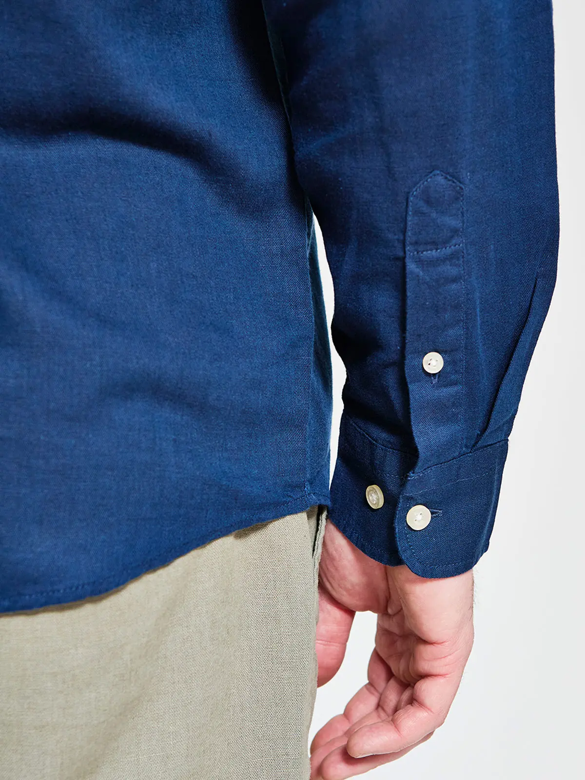 CAMISA MANGA LARGA ALGODÓN HOMBRE NAVIGATA - 3