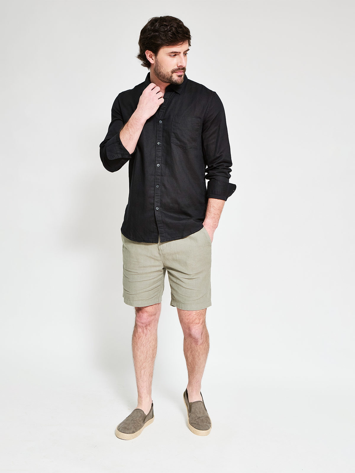 CAMISA MANGA LARGA ALGODÓN HOMBRE NAVIGATA - 4