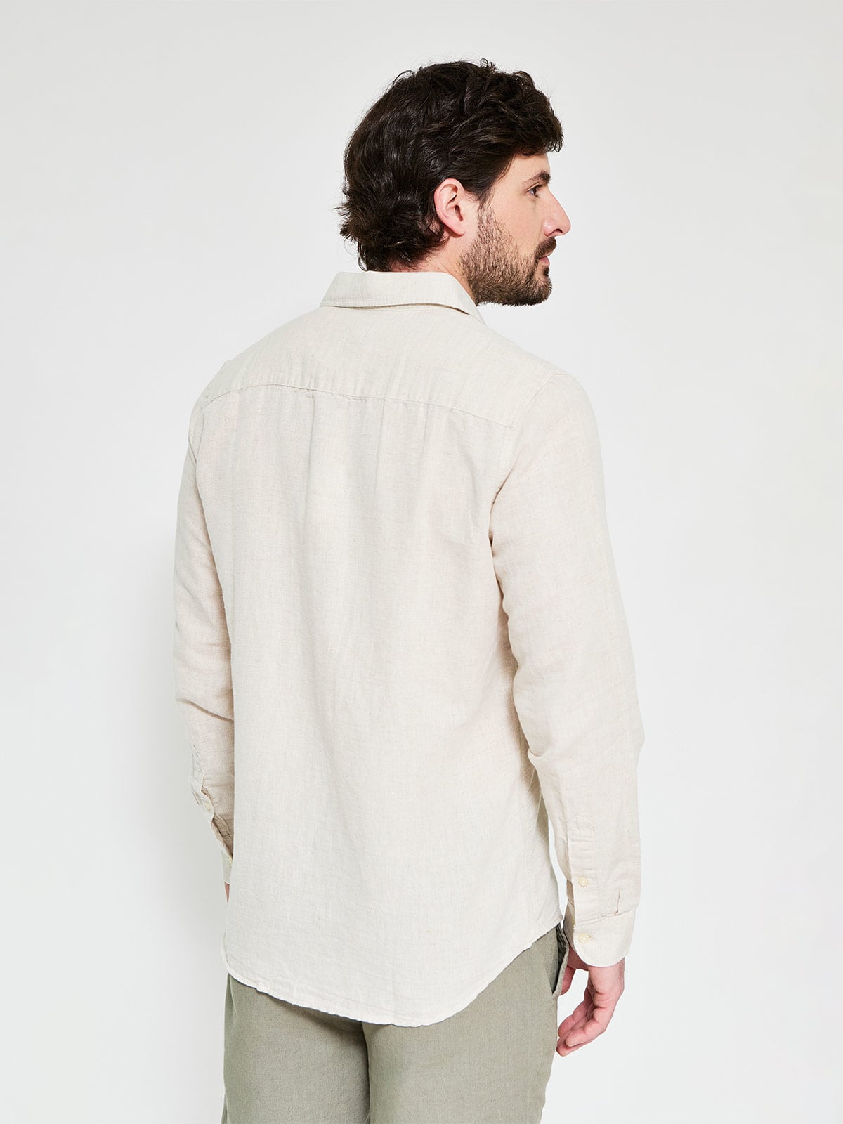 CAMISA MANGA LARGA ALGODÓN HOMBRE NAVIGATA - 2