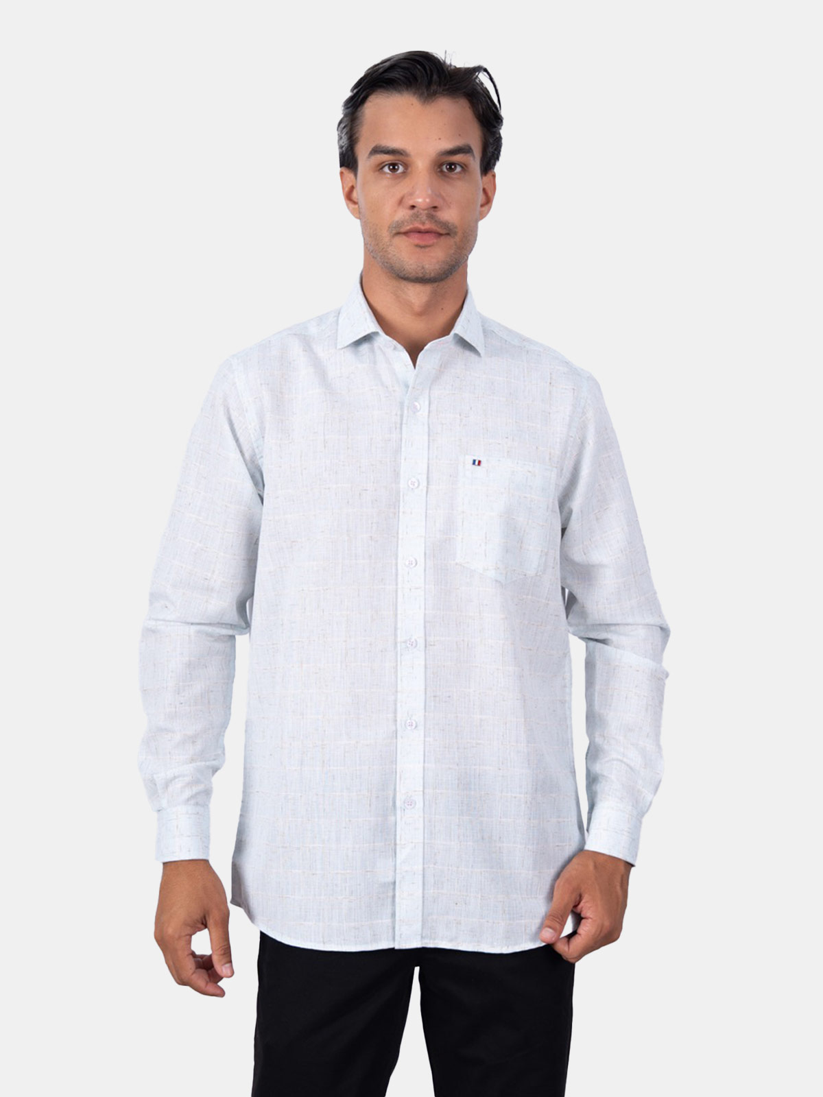CAMISA MANGA LARGA HOMBRE PIERRE CARDIN - 1