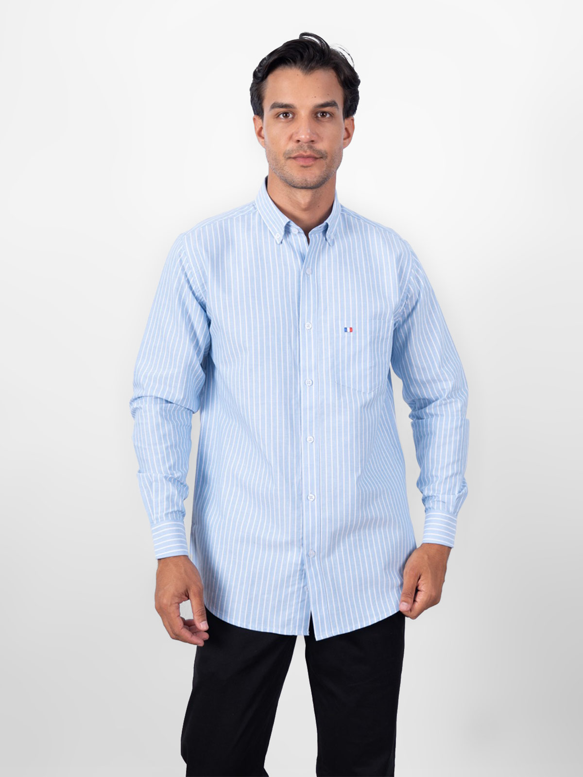 CAMISA MANGA LARGA HOMBRE PIERRE CARDIN - 1