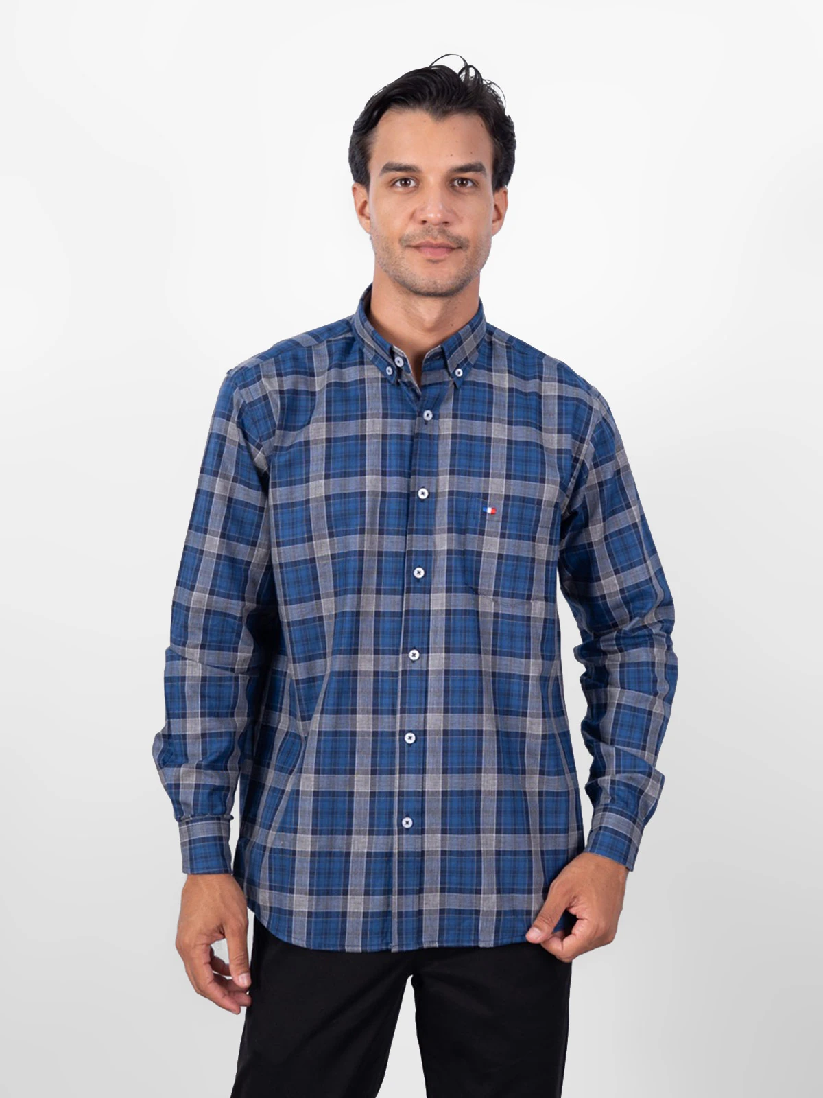 CAMISA MANGA LARGA HOMBRE PIERRE CARDIN - 1