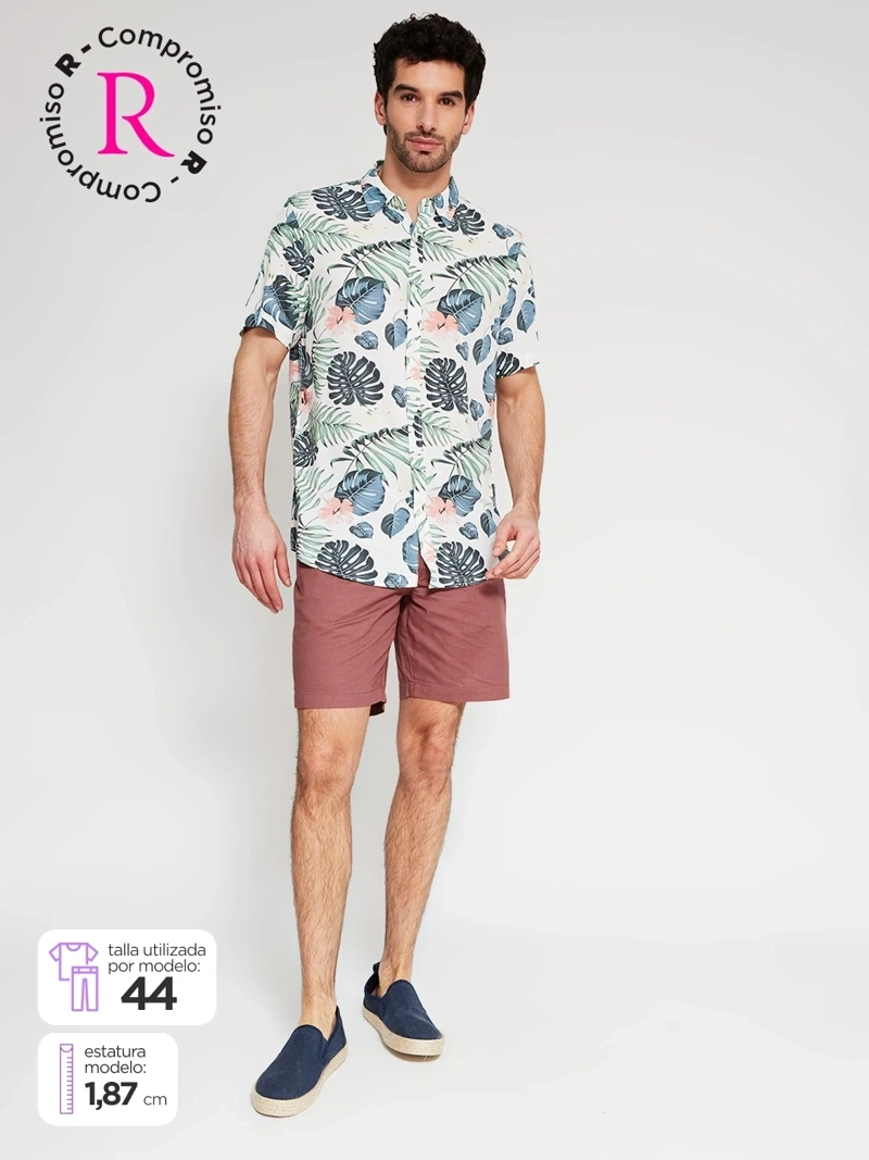 SHORTS ALGODÓN HOMBRE NAVIGATA - 1