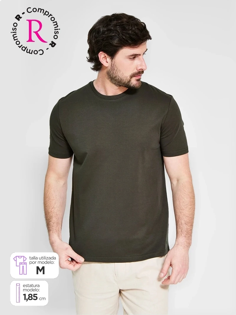 POLOS MANGA CORTA ALGODÓN HOMBRE CACHAREL - 1