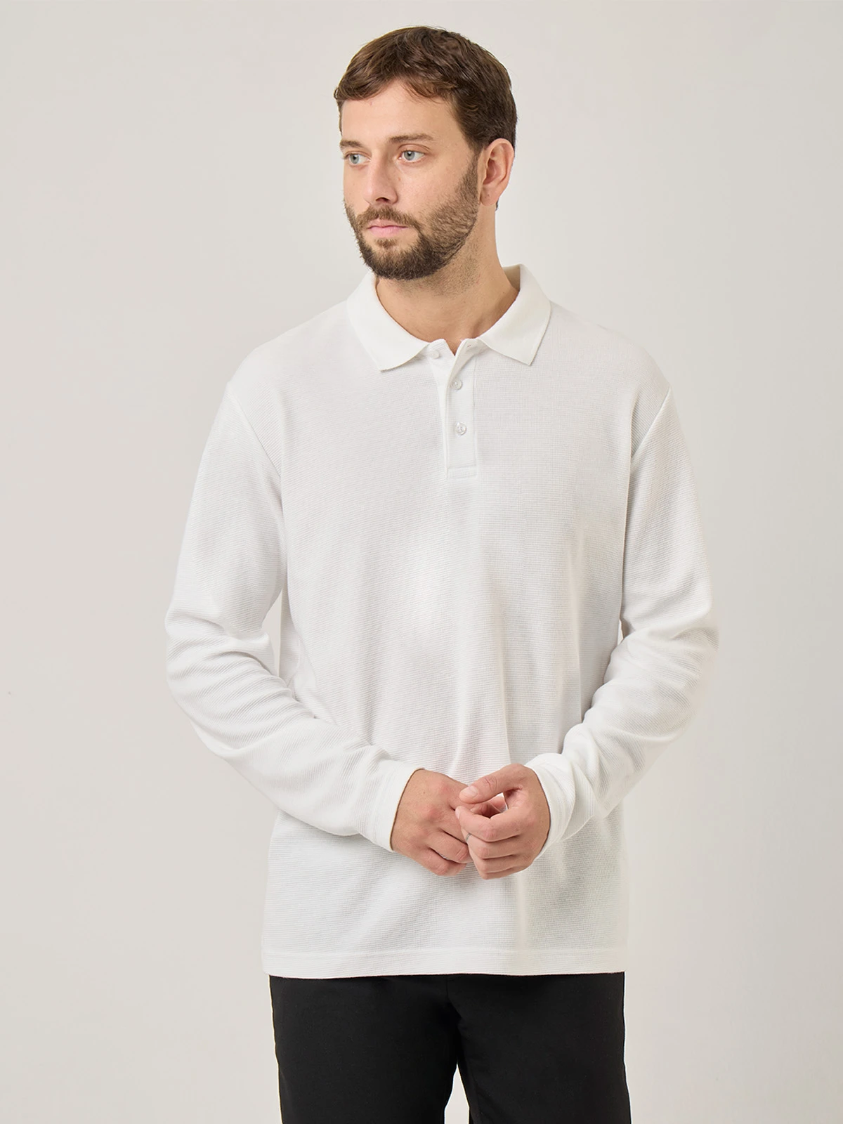 POLO MANGA LARGA HOMBRE MARQUIS FEX - 1