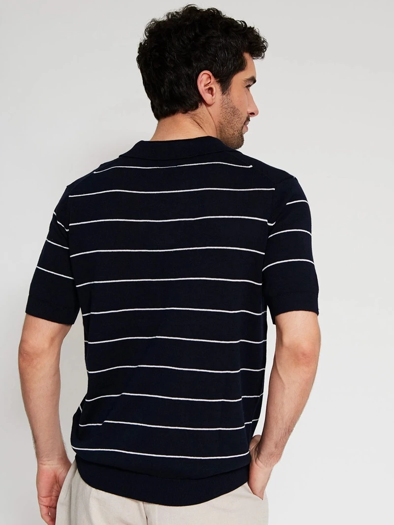 POLO MANGA CORTA TEJIDO ALGODÓN HOMBRE CACHAREL - 2