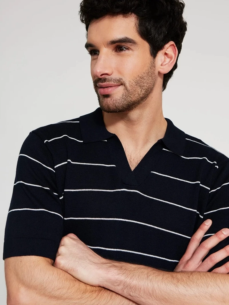 POLO MANGA CORTA ALGODÓN HOMBRE CACHAREL - 3