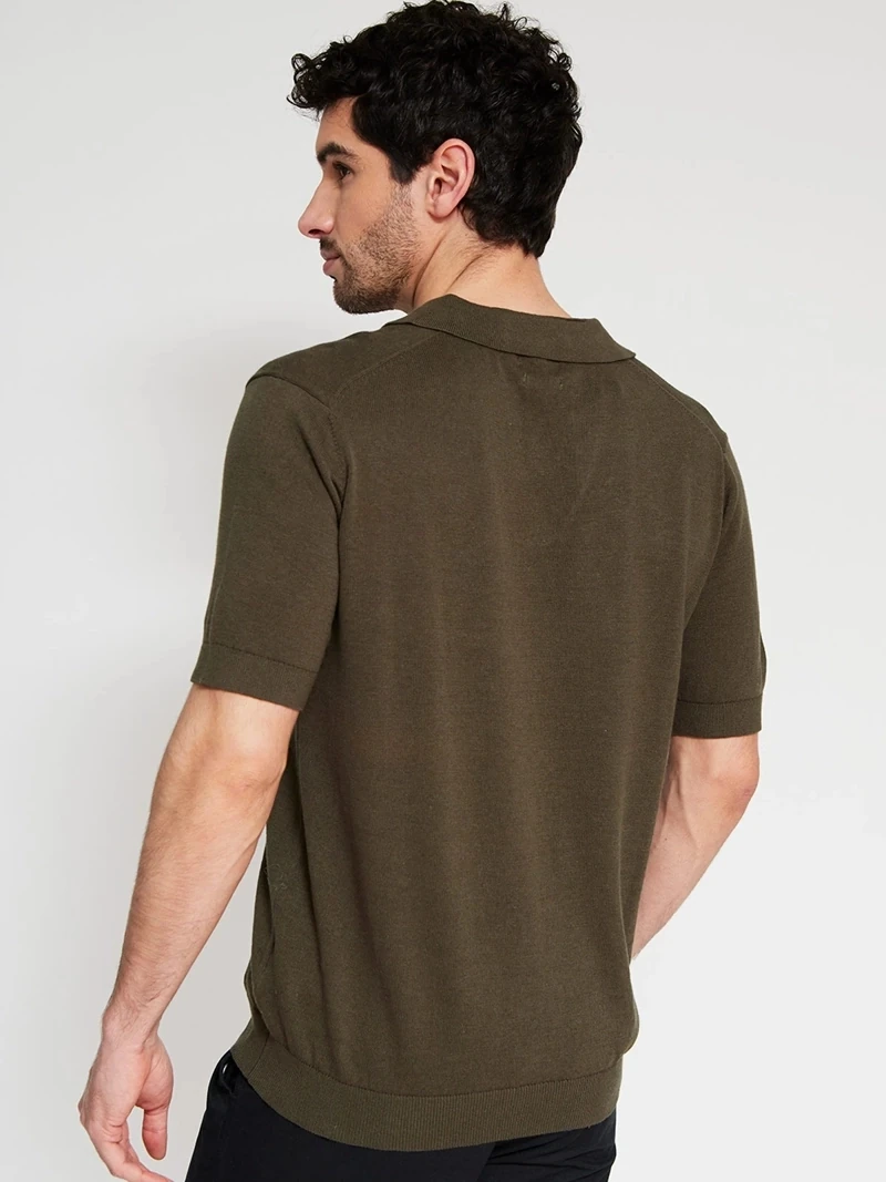 POLO MANGA CORTA ALGODÓN HOMBRE CACHAREL - 2