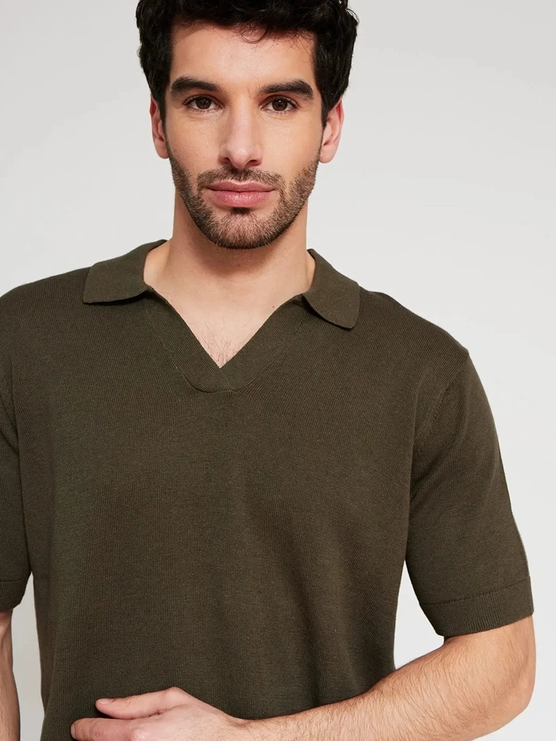POLO MANGA CORTA ALGODÓN HOMBRE CACHAREL - 3