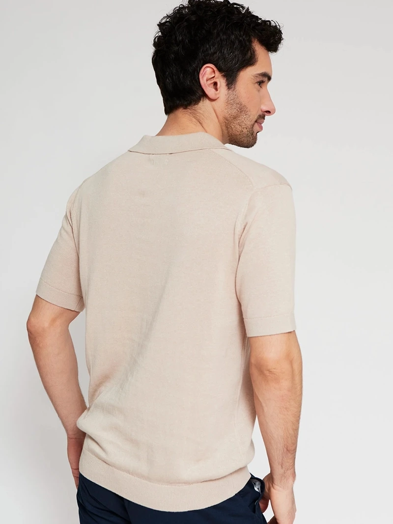 POLO MANGA CORTA ALGODÓN HOMBRE CACHAREL - 2