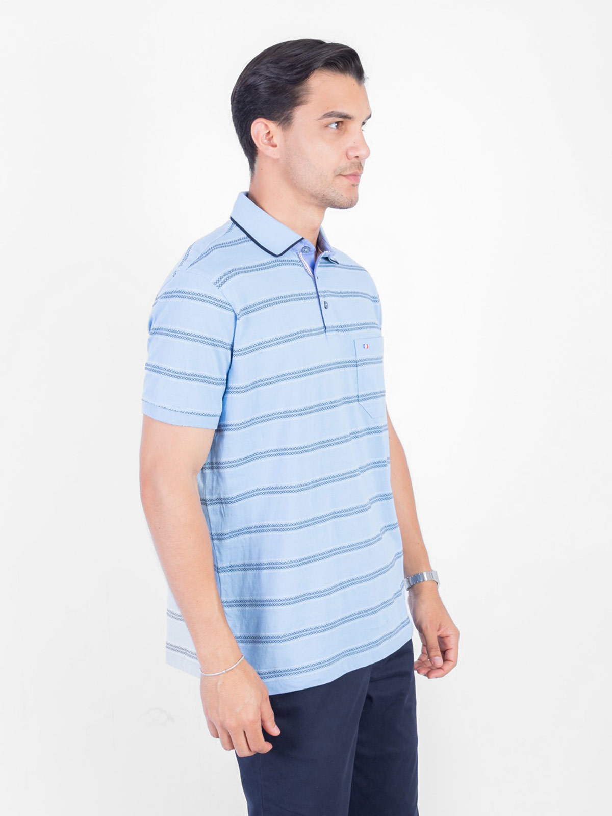 POLO MANGA CORTA HOMBRE PIERRE CARDIN PC-6418POO - 3