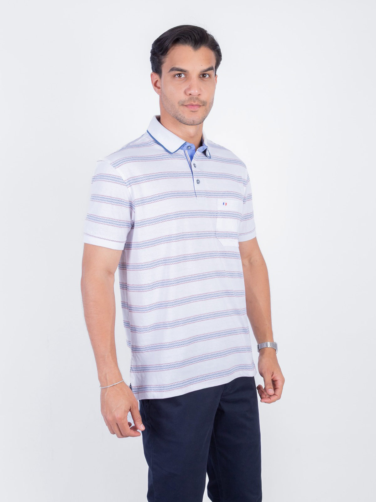 POLO MANGA CORTA HOMBRE PIERRE CARDIN PC-6418POO - 3