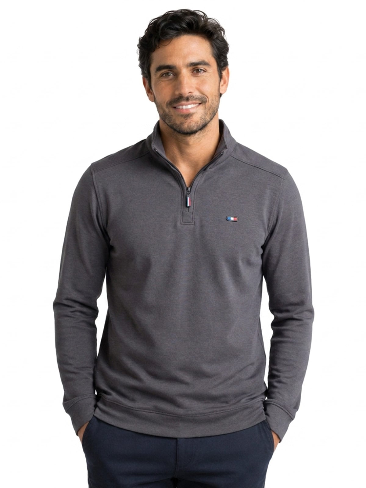 POLO MANGA LARGA HOMBRE PIERRE CARDIN PC-63105PO - 1