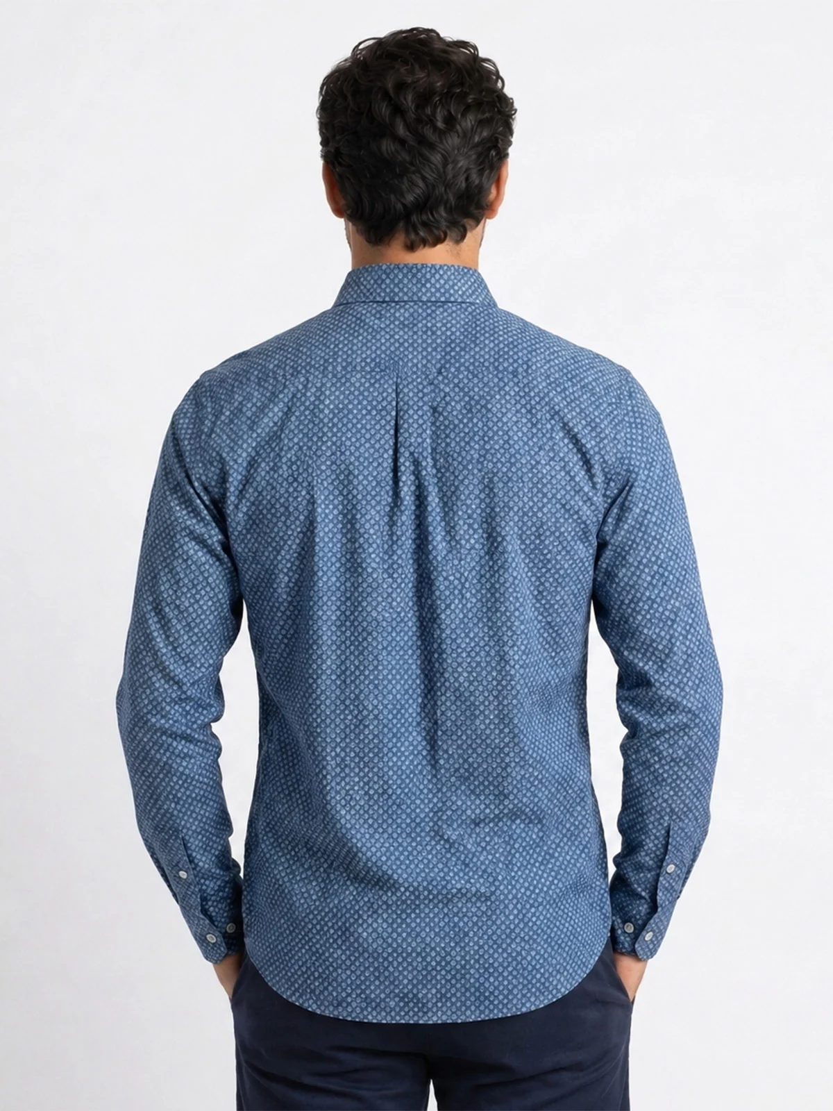 CAMISA MANGA LARGA HOMBRE PIERRE CARDIN ESTAMPADA - 2