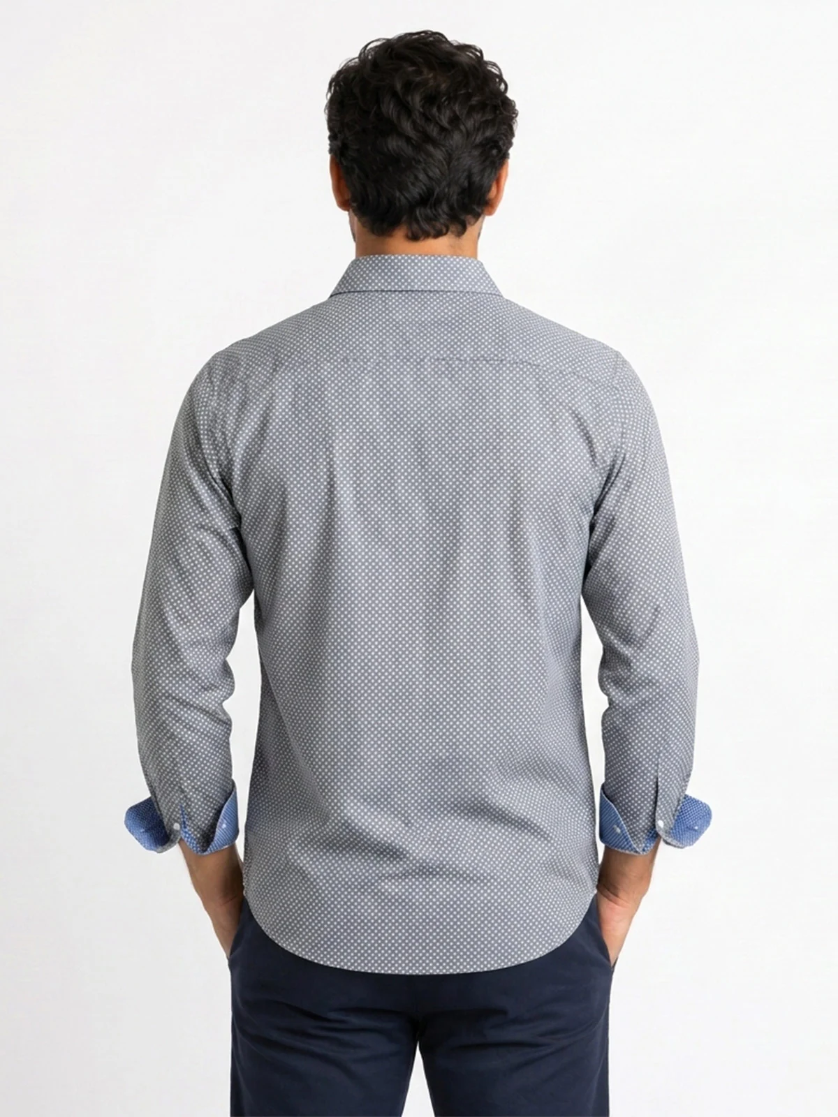 CAMISA MANGA LARGA HOMBRE PIERRE CARDIN ESTAMPADA - 2