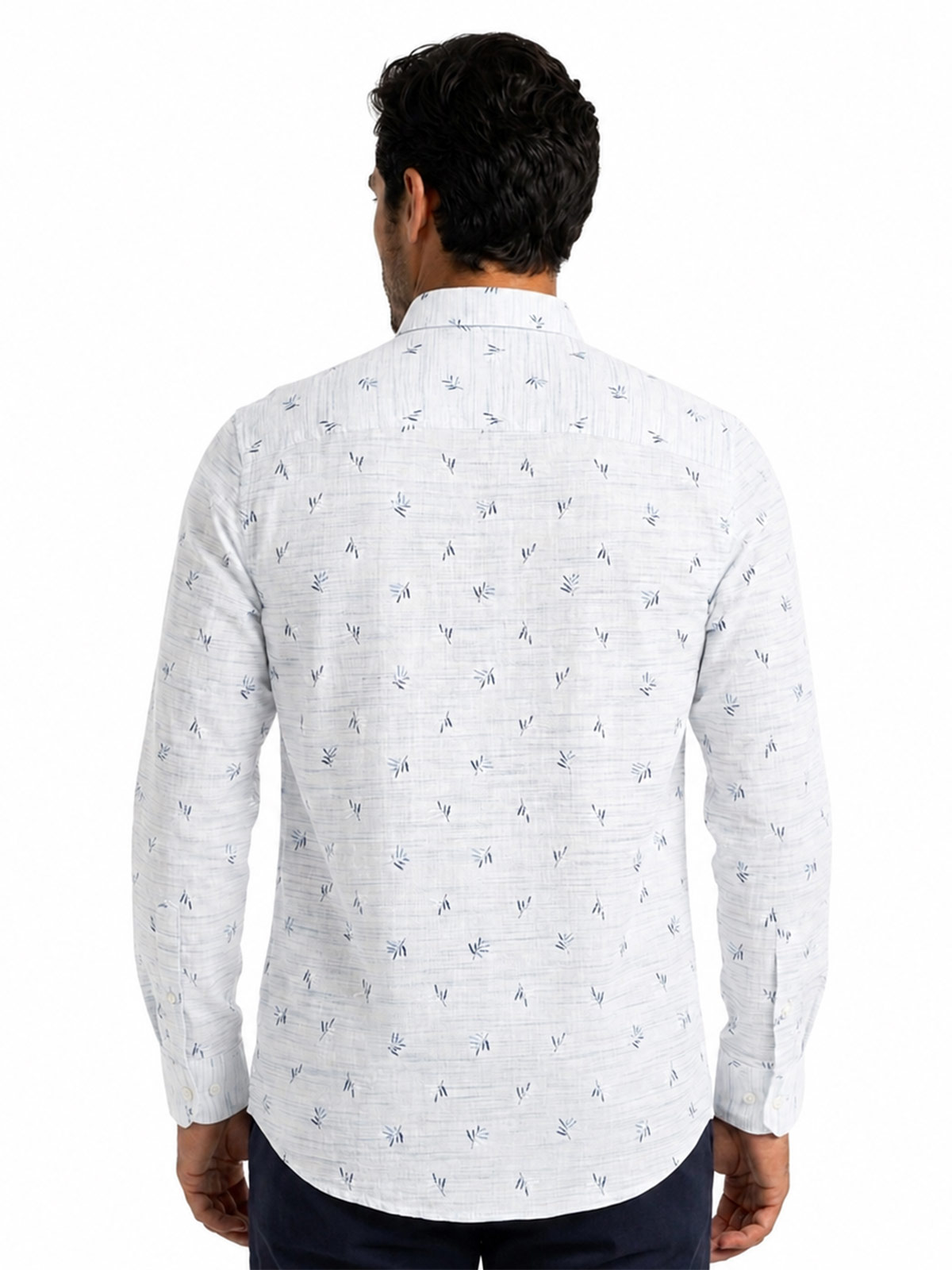 CAMISA MANGA LARGA HOMBRE PIERRE CARDIN ESTAMPADA - 2