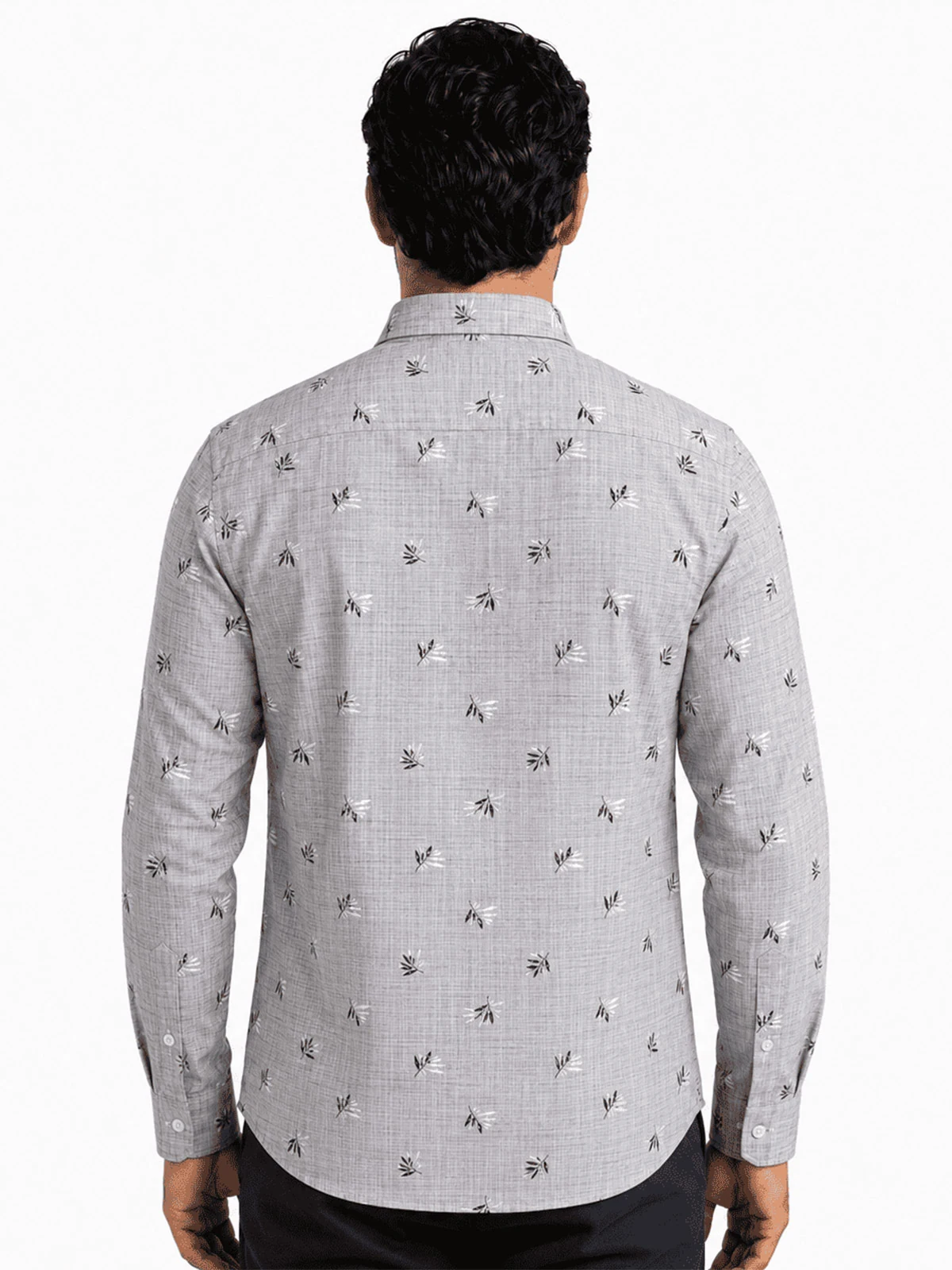 CAMISA MANGA LARGA HOMBRE PIERRE CARDIN ESTAMPADA - 2