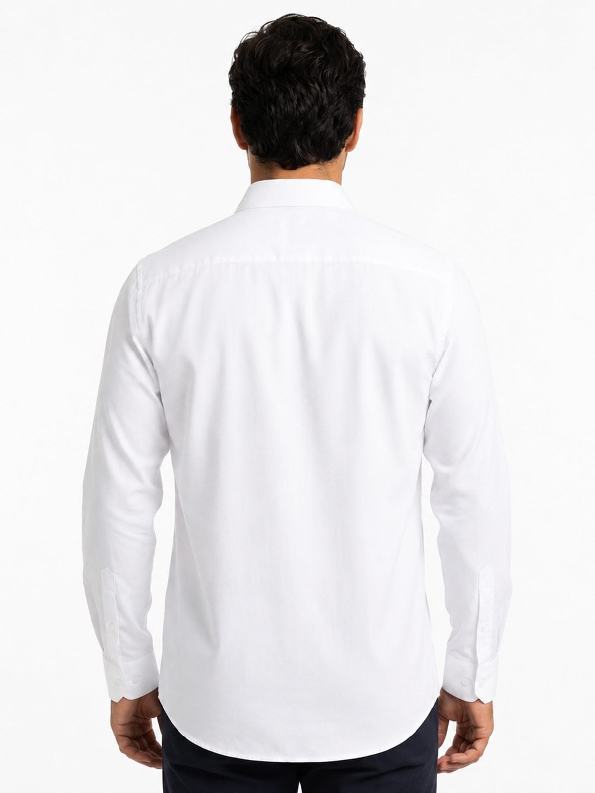 CAMISA MANGA LARGA HOMBRE PIERRE CARDIN TESSUTO MADE IN ITALY - 2