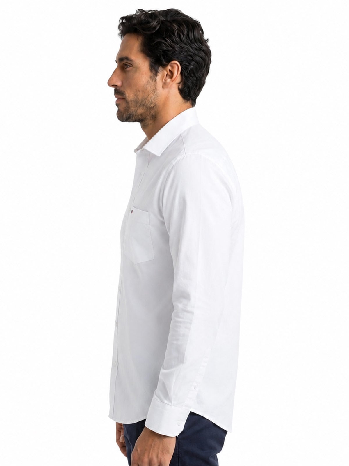 CAMISA MANGA LARGA HOMBRE PIERRE CARDIN TESSUTO MADE IN ITALY - 3