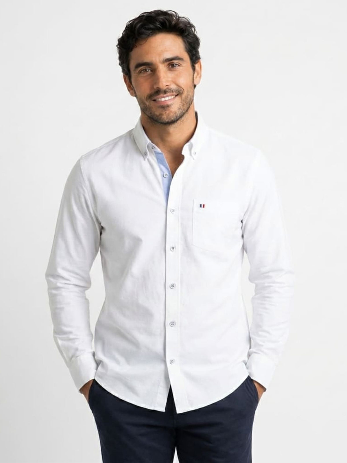 CAMISA MANGA LARGA HOMBRE PIERRE CARDIN - 1