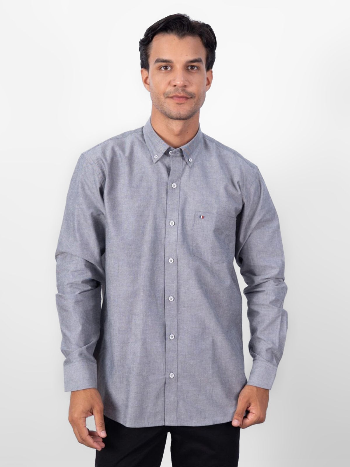 CAMISA MANGA LARGA HOMBRE PIERRE CARDIN - 1