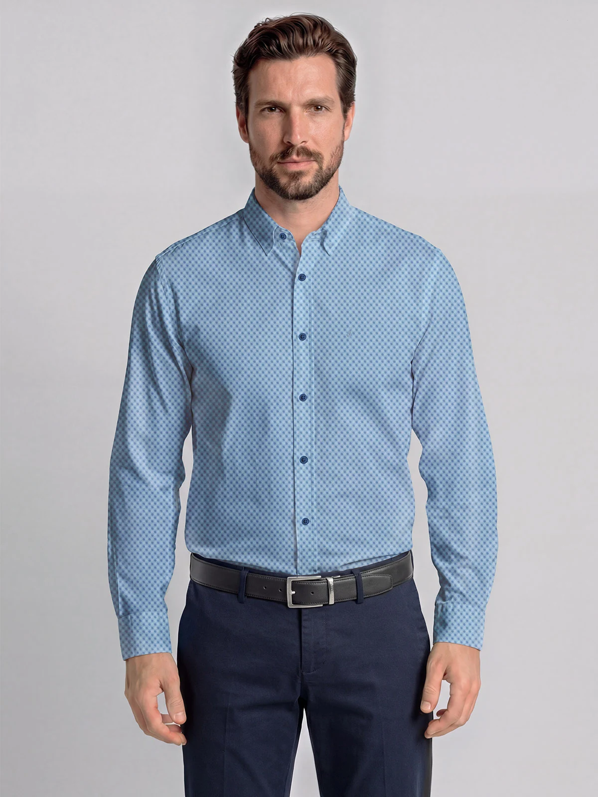 CAMISA MANGA LARGA HOMBRE JOHN HOLDEN - 1