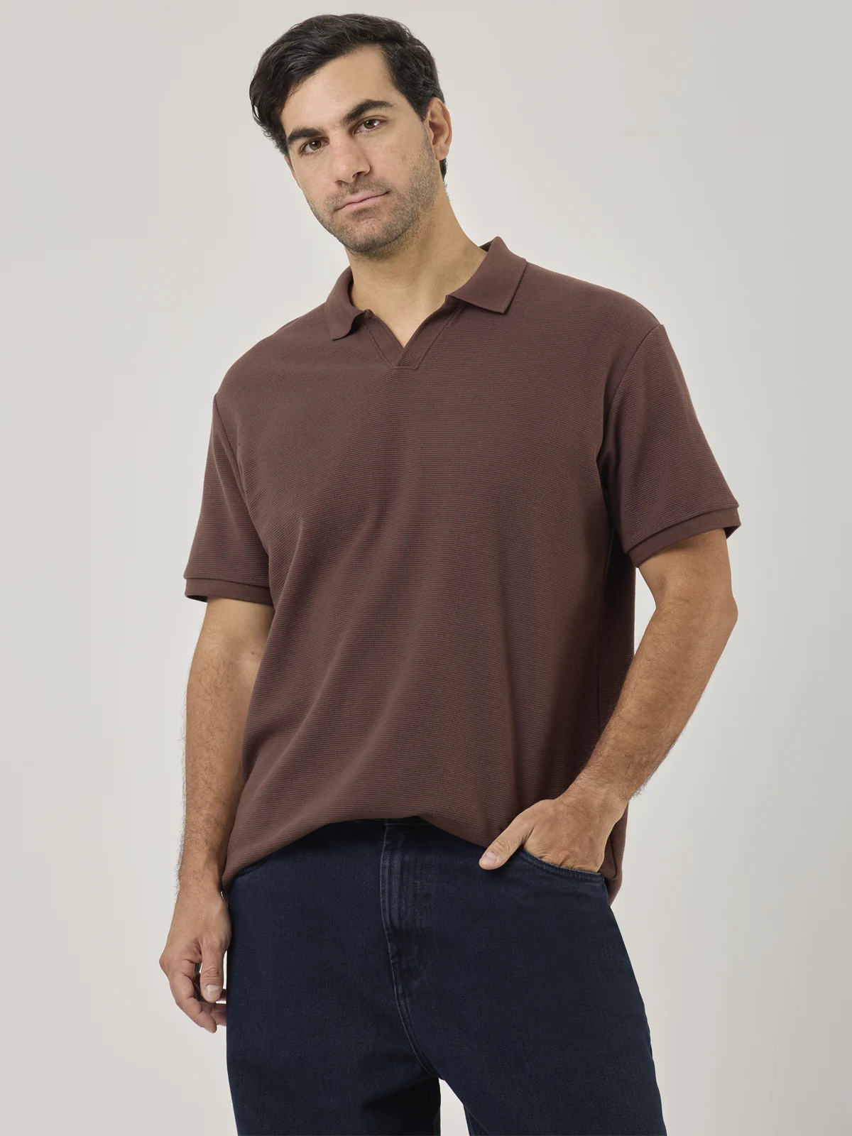 POLO MANGA CORTA TEJIDO RELAXED FIT HOMBRE MARQUIS - 2