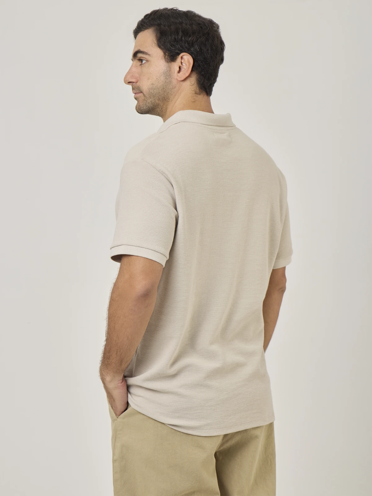 POLO MANGA CORTA TEJIDO RELAXED FIT HOMBRE MARQUIS - 2