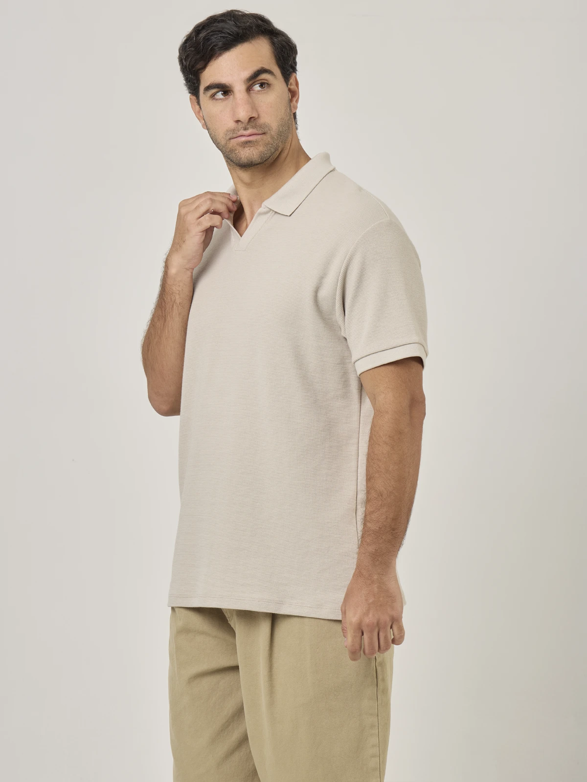 POLO MANGA CORTA TEJIDO RELAXED FIT HOMBRE MARQUIS - 3
