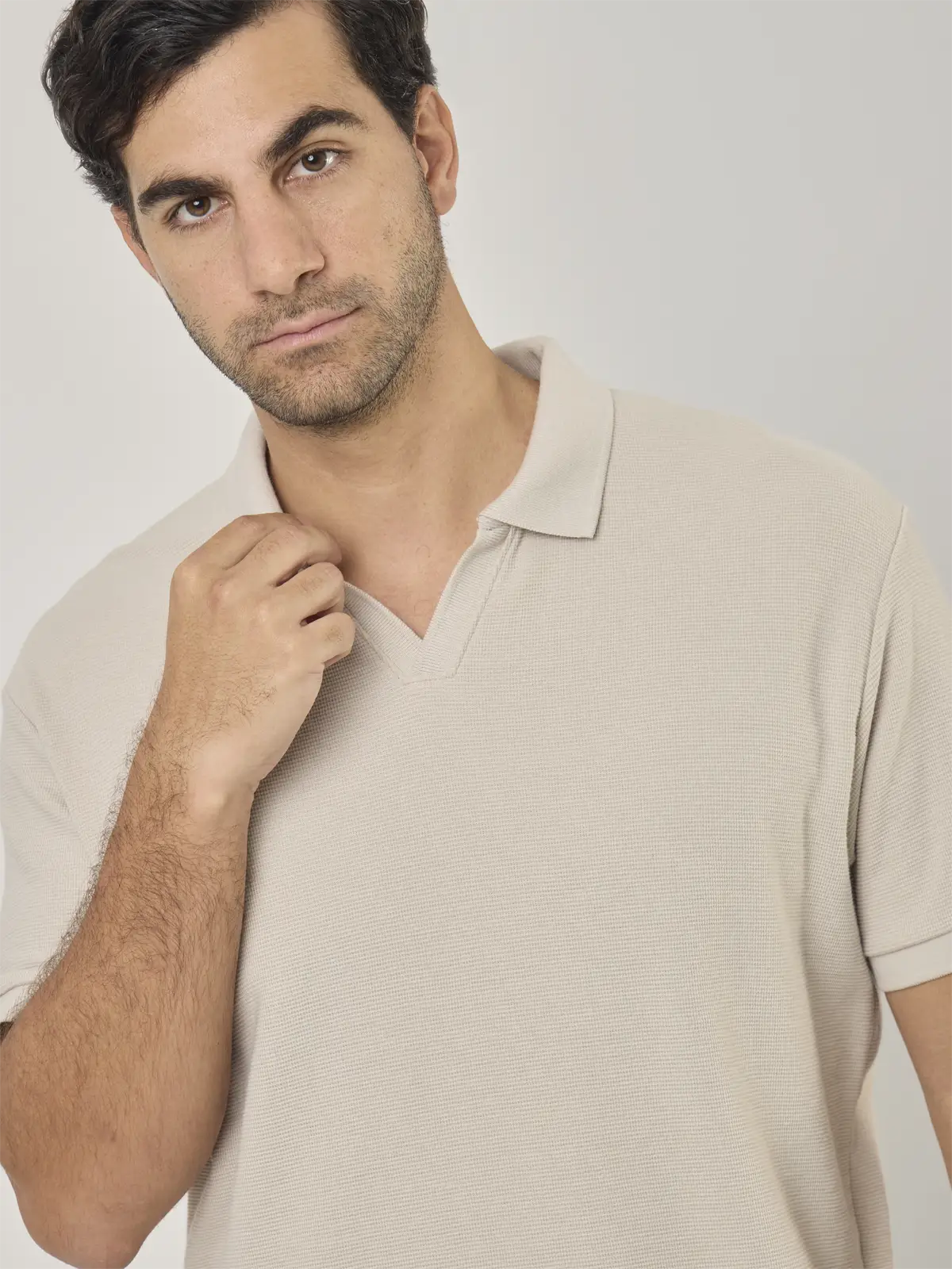 POLO MANGA CORTA TEJIDO RELAXED FIT HOMBRE MARQUIS - 4