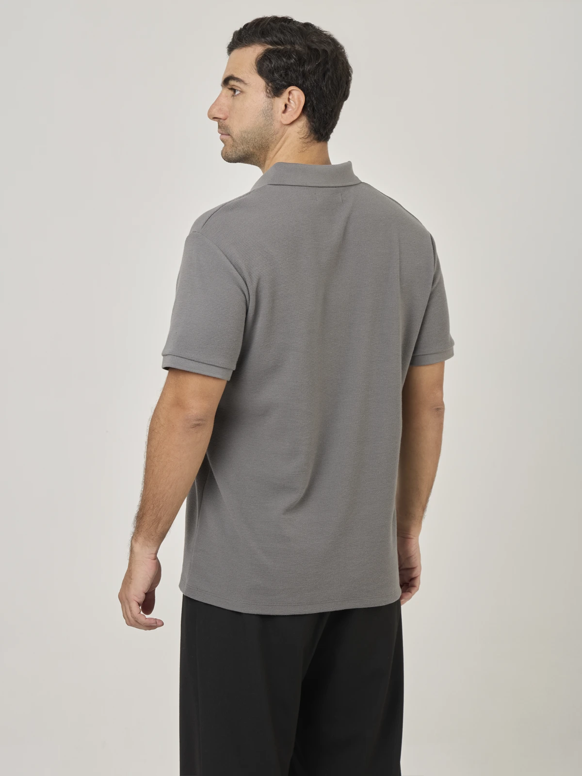 POLO MANGA CORTA TEJIDO RELAXED FIT HOMBRE MARQUIS - 2